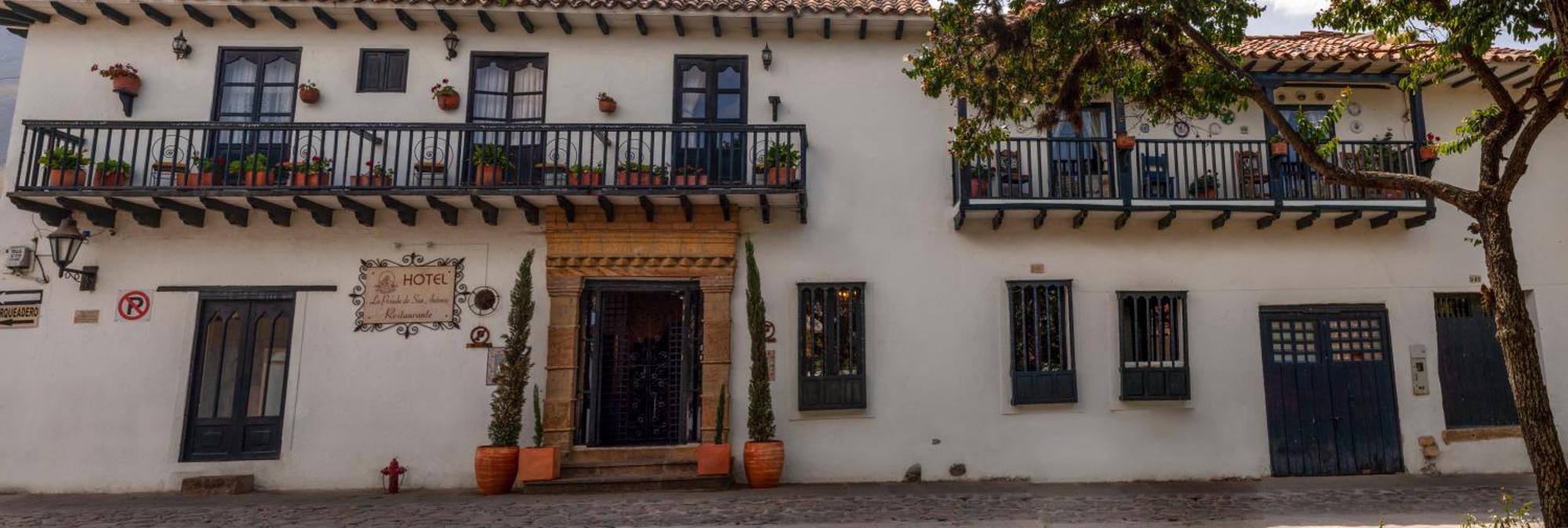 Hotel La Posada de San Antonio Villa de Leyva Exterior foto