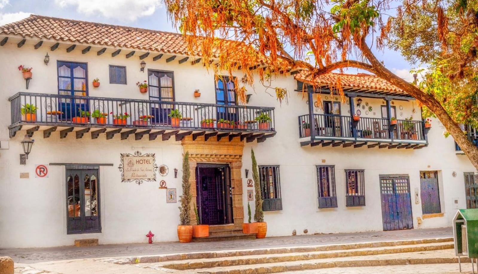 Hotel La Posada de San Antonio Villa de Leyva Exterior foto